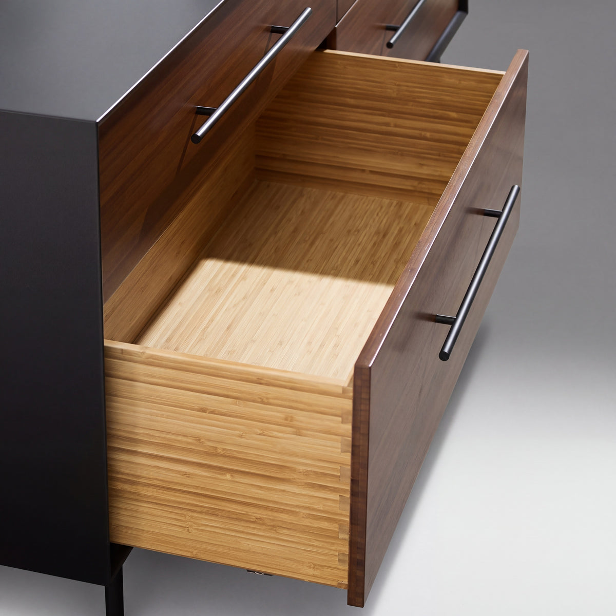 Greenington Park Avenue Dresser in Ruby and Onyx bamboo