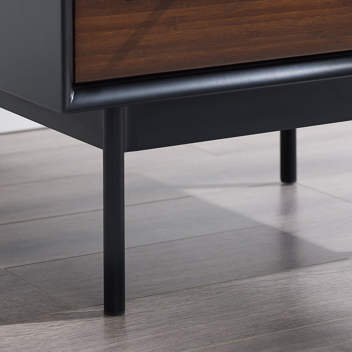 Greenington Park Avenue Nightstand in Ruby and Onyx bamboo