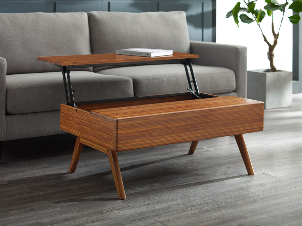 Rhody Lift Top Coffee Table in Amber