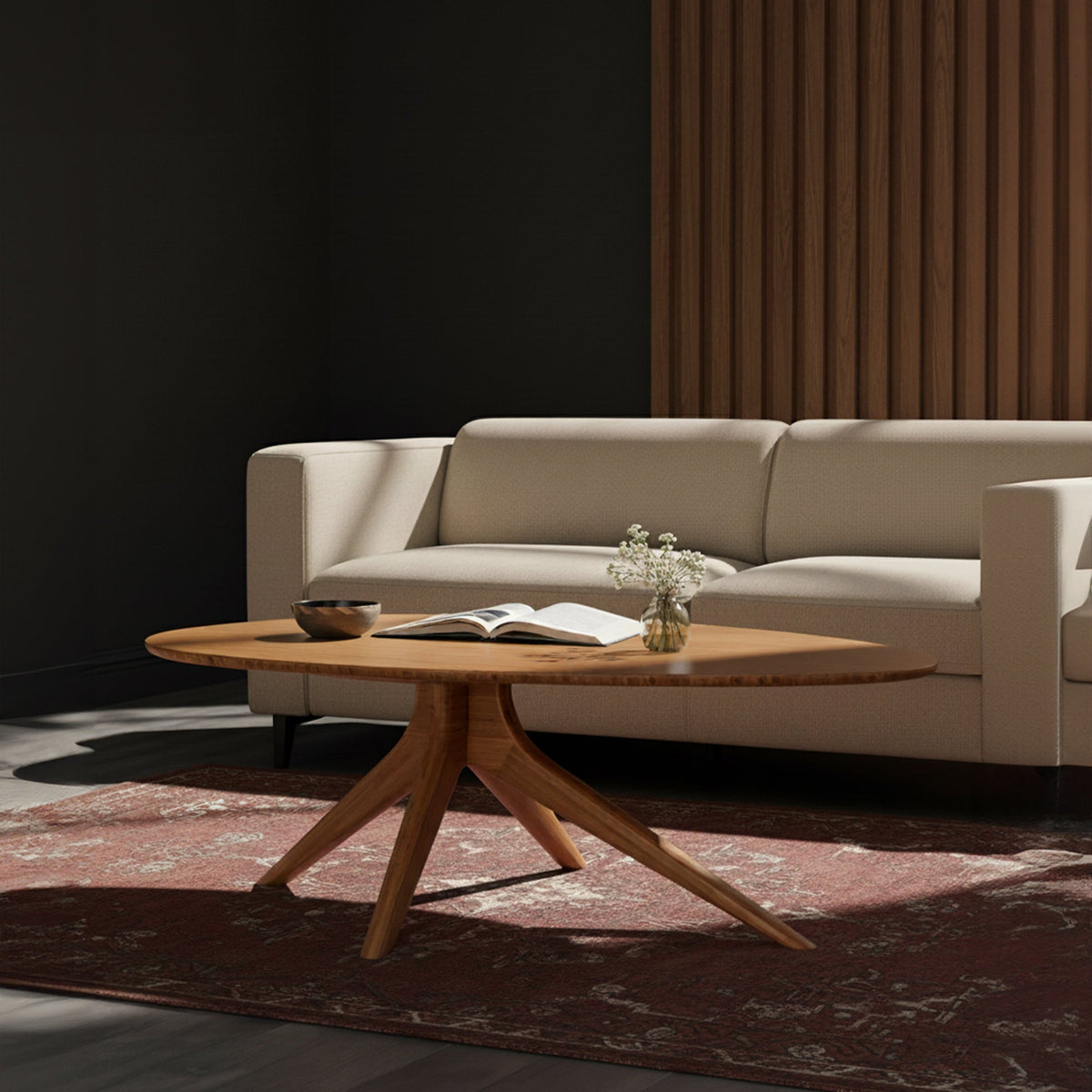 Rosemary coffee table in Amber