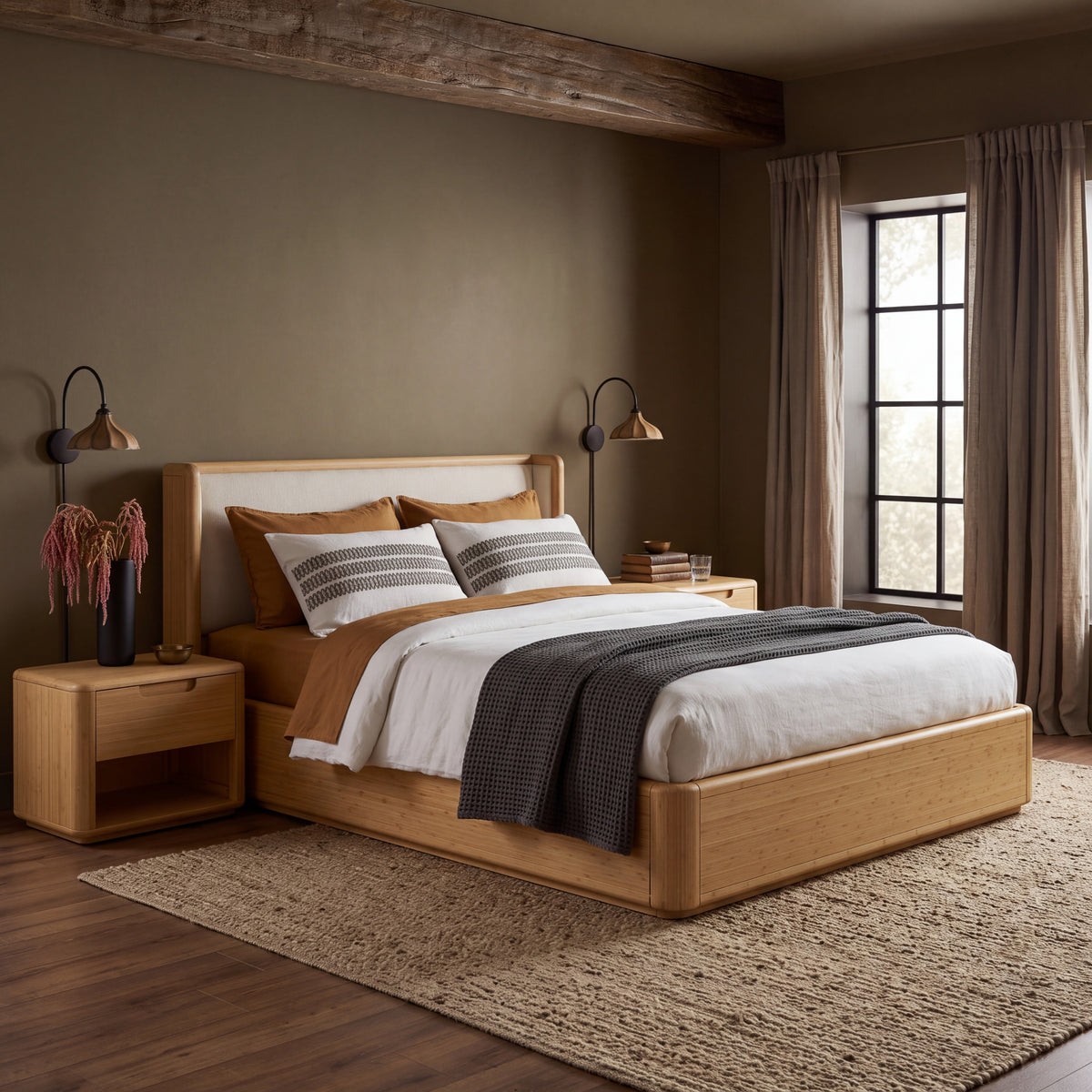 Sahara bedroom in Wheat