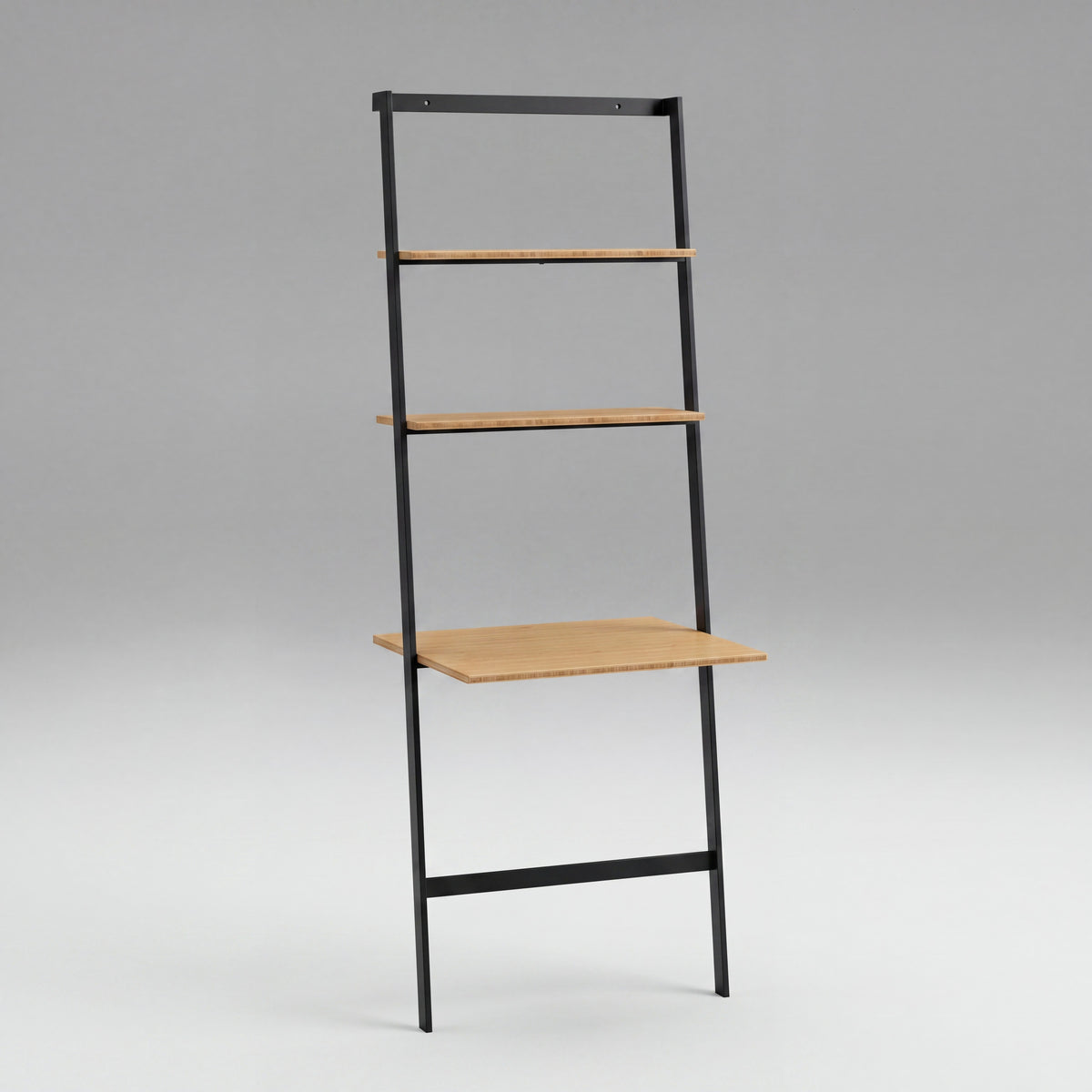 Greenington Santa Cruz Leaning Desk in Wheat bamboo, on a studio background