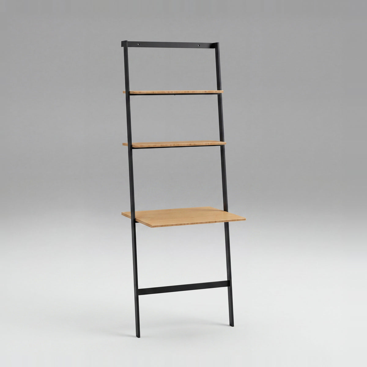 Greenington Santa Cruz Leaning Desk in Wheat bamboo, on a studio background