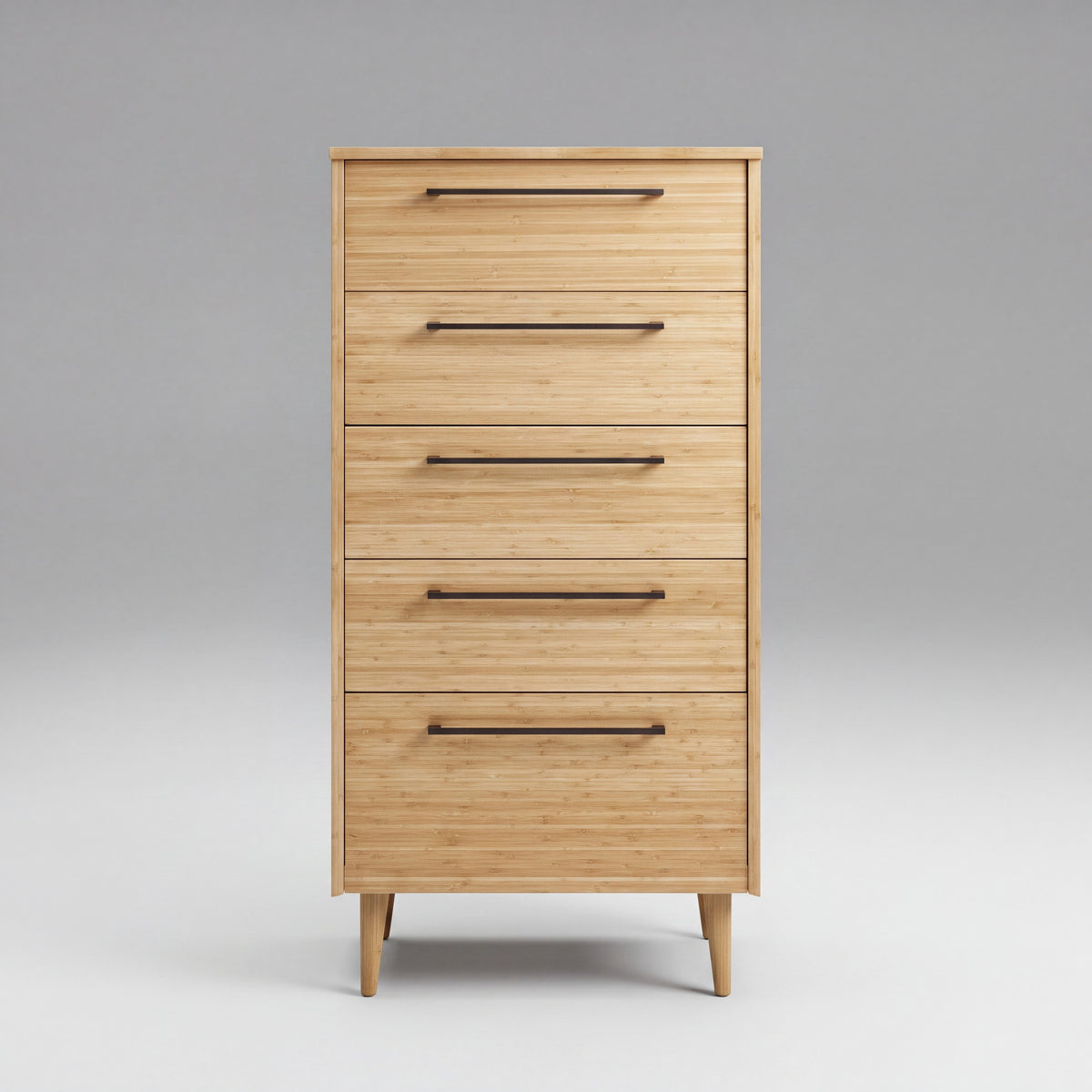 Greenington Sienna Chest in Caramelized bamboo, on a studio background