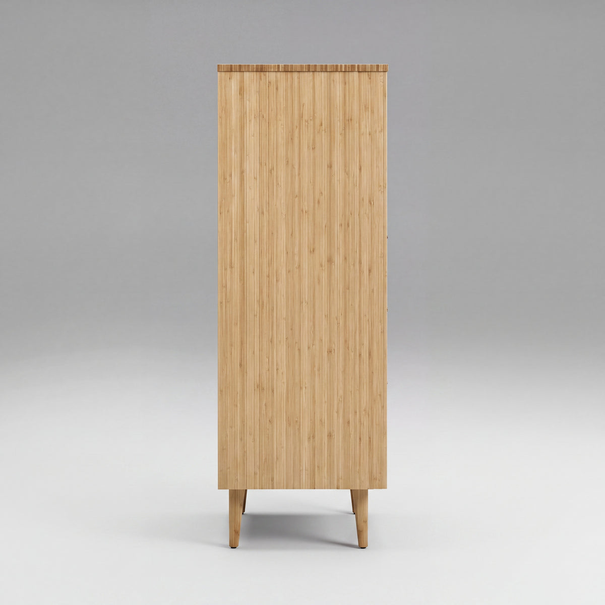 Greenington Sienna Chest in Caramelized bamboo, studio photo on a plain background