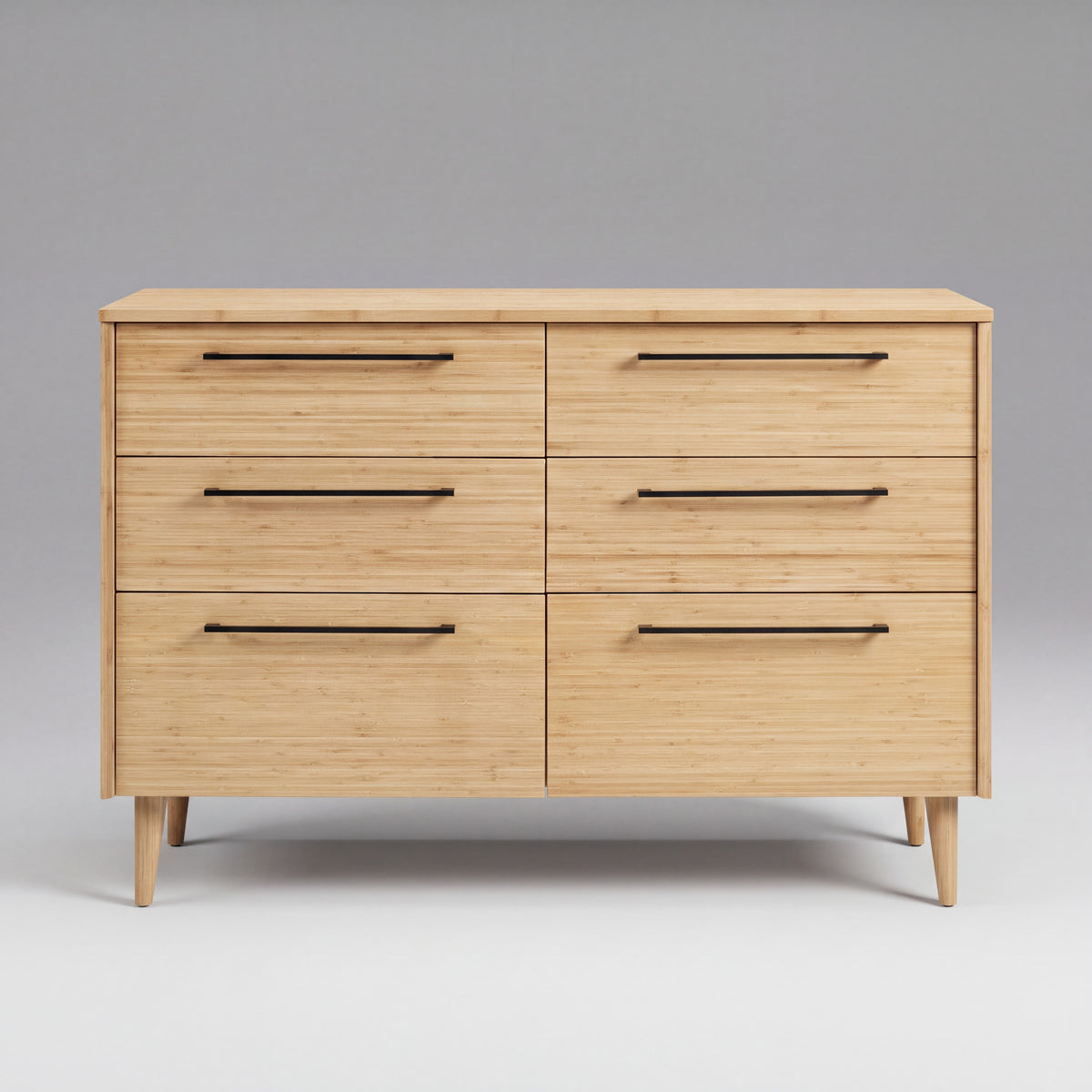 Greenington Sienna Dresser in Caramelized bamboo, shown on a plain background