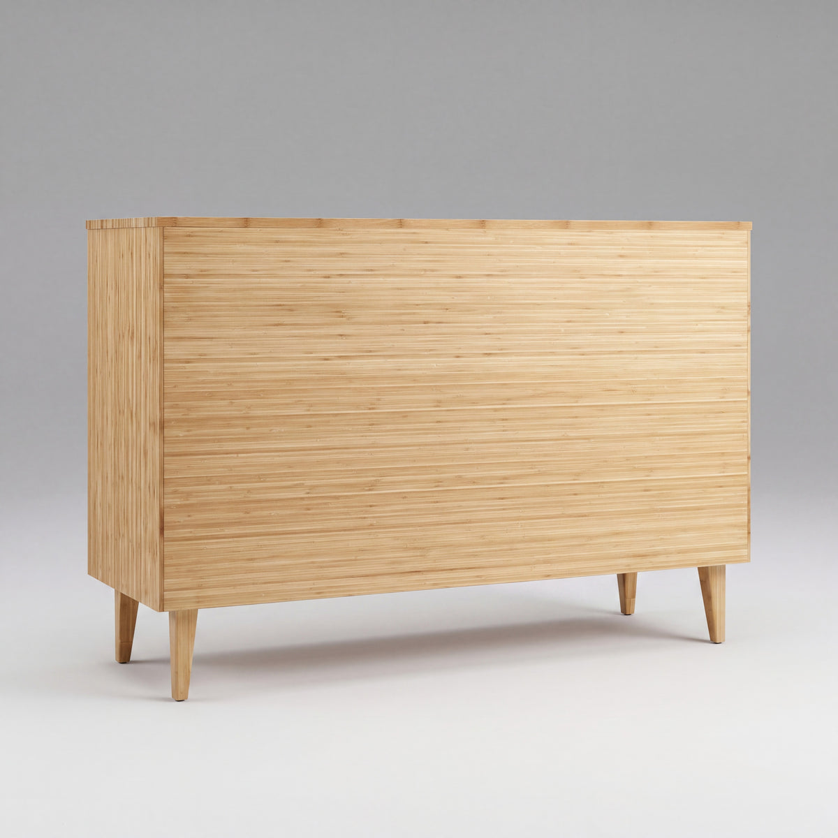 Greenington Sienna Dresser in Caramelized bamboo, studio photo on a plain background