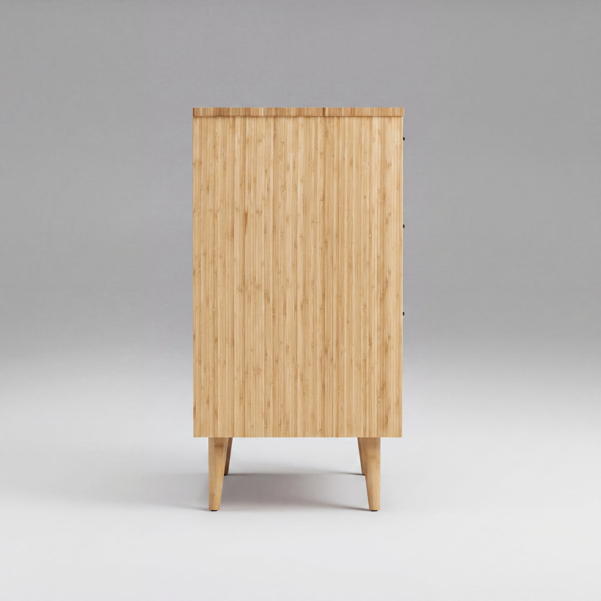 Greenington Sienna Dresser in Caramelized bamboo, on a studio background