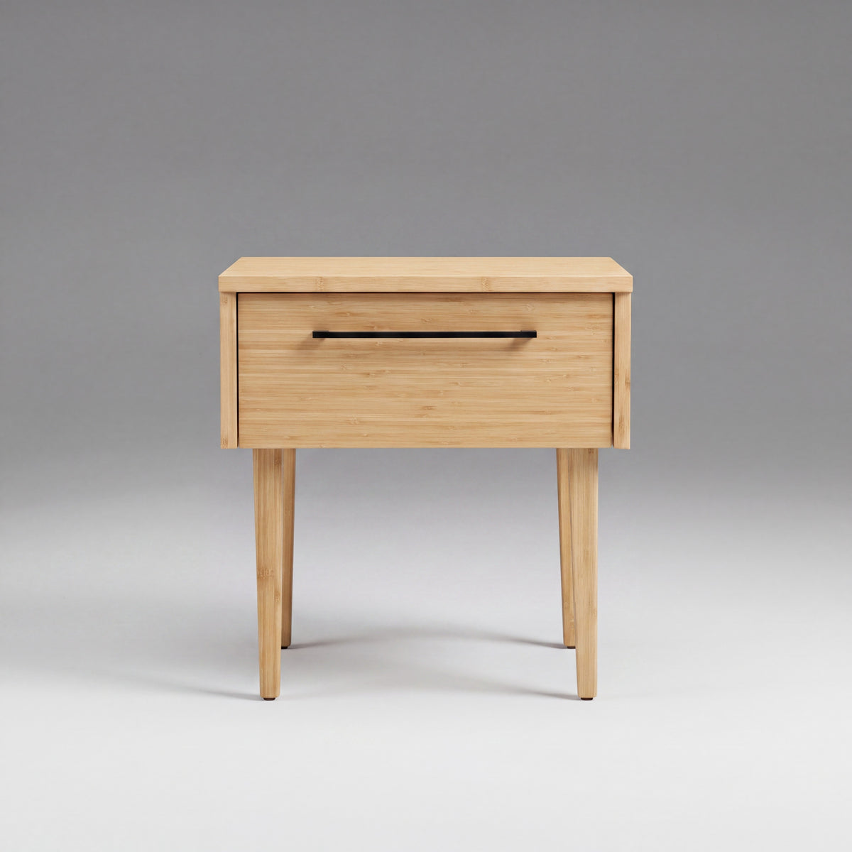 Greenington Sienna Nightstand in Caramelized bamboo, shown on a plain background