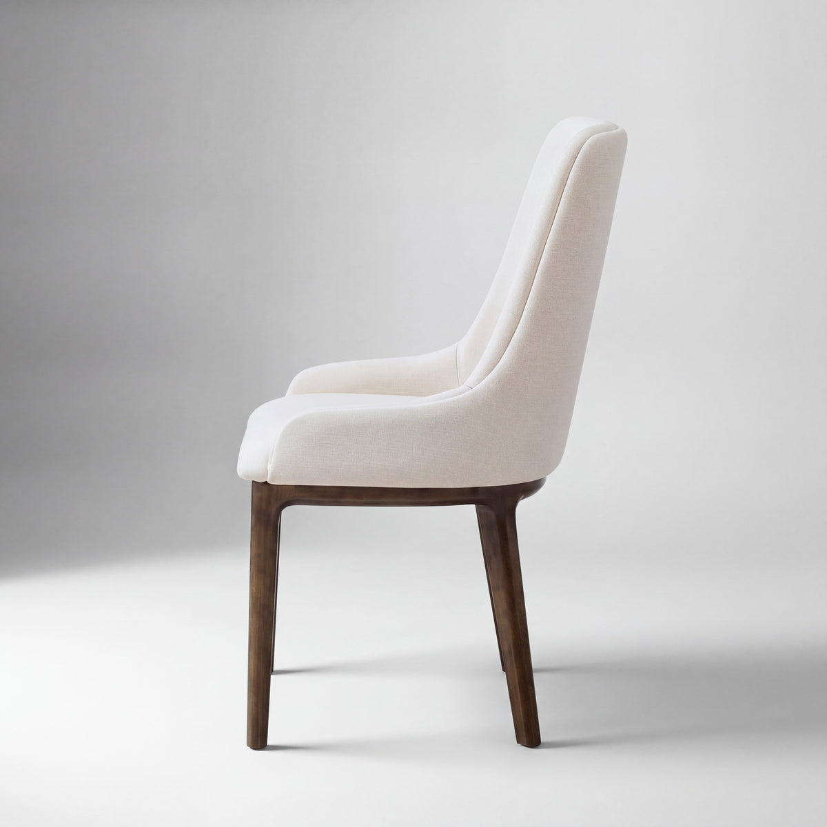 Greenington Sofie Dining Chair in Black Walnut bamboo, on a studio background