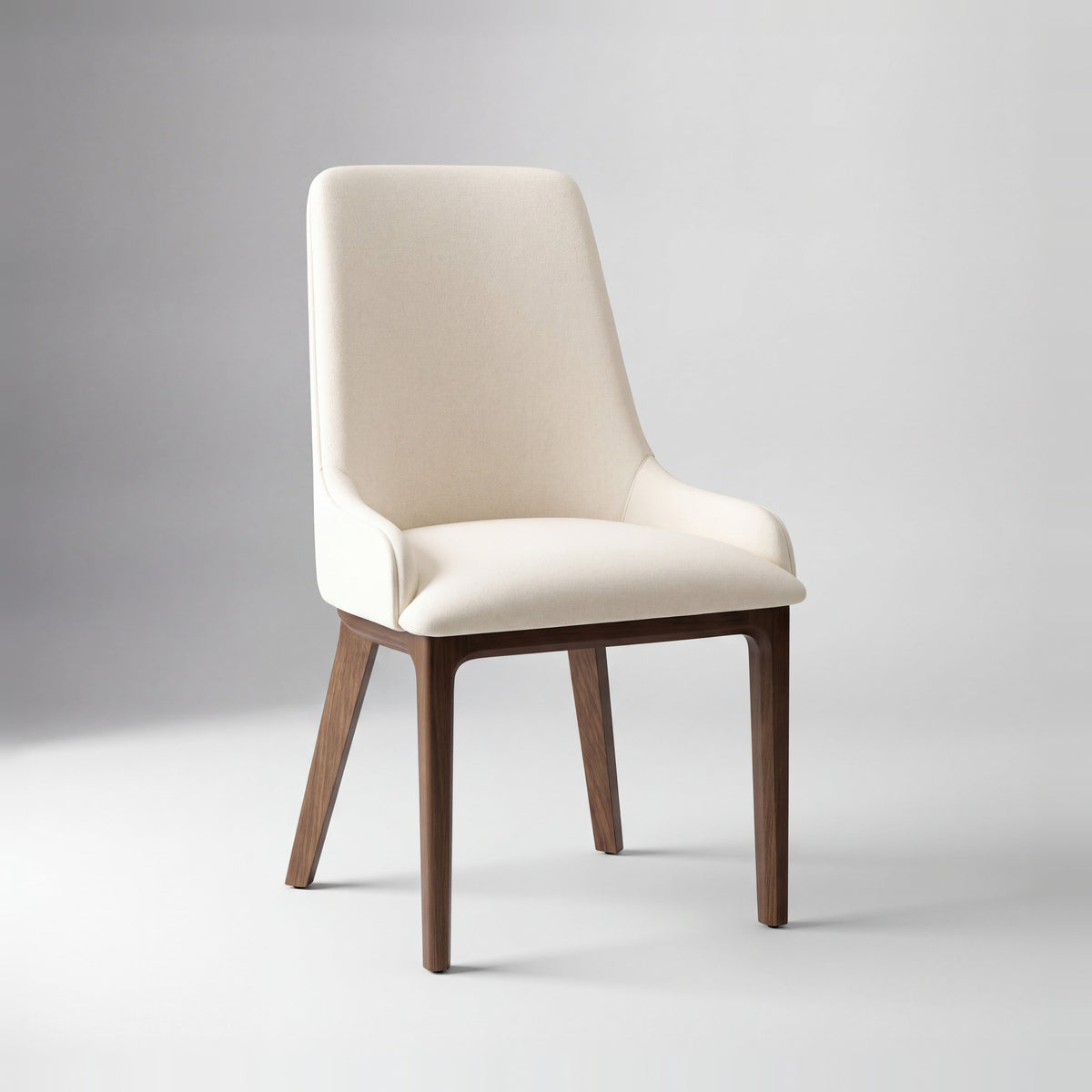 Greenington Sofie Dining Chair in Black Walnut bamboo, on a studio background