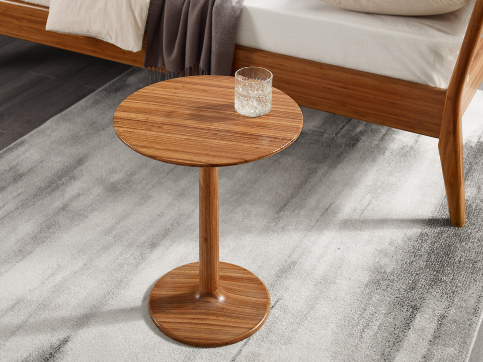 Sol Side Table in Amber