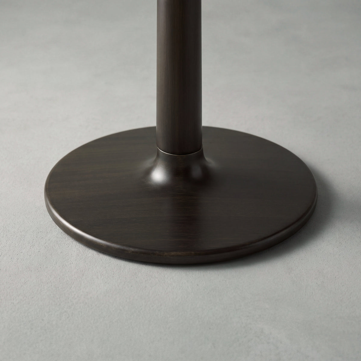 Greenington Sol Side Table in Caviar bamboo, shown on a plain background