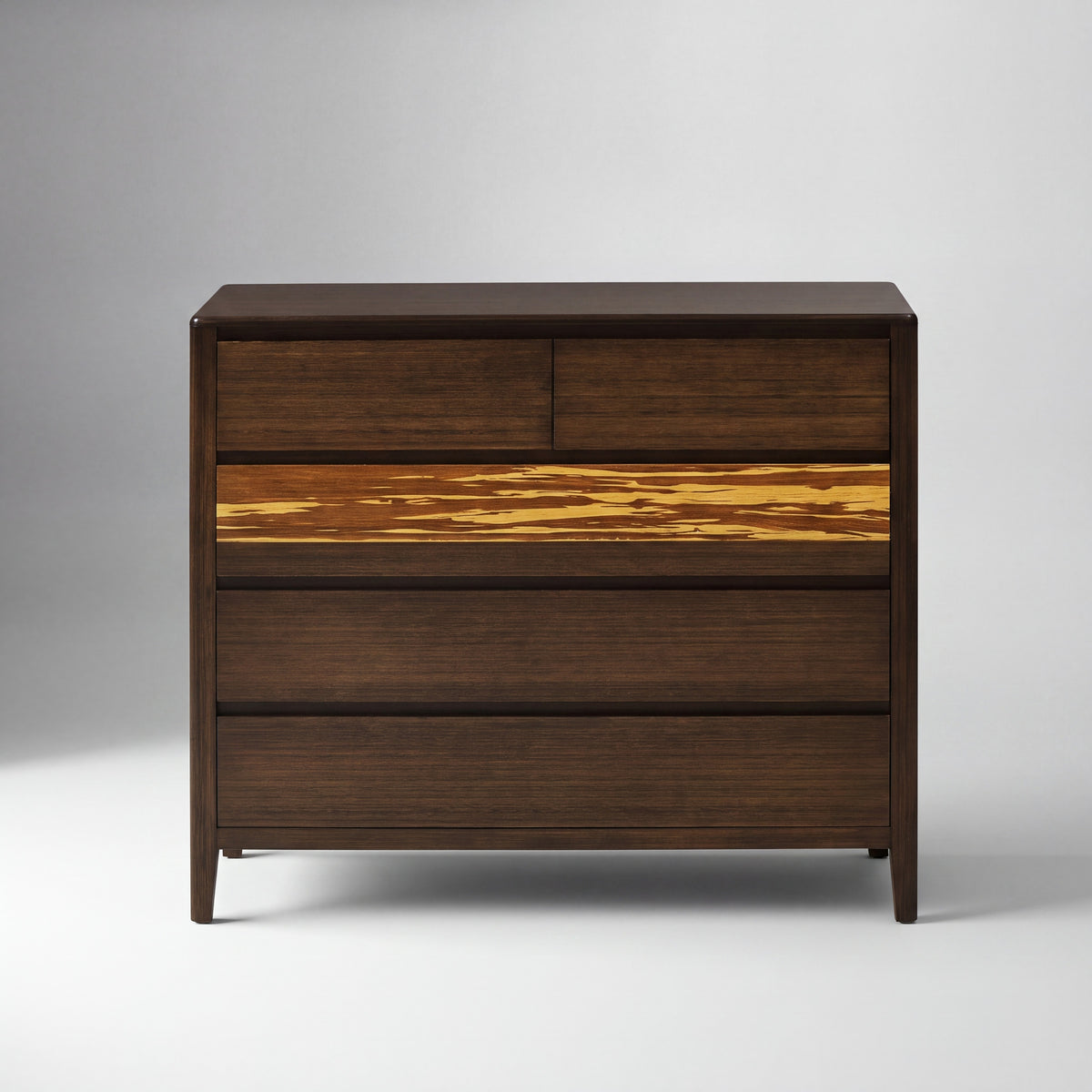 Greenington Sonoma Chest in Black Walnut bamboo, shown on a plain background