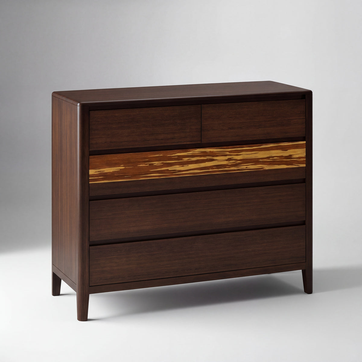 Greenington Sonoma Chest in Sable bamboo, shown on a plain background