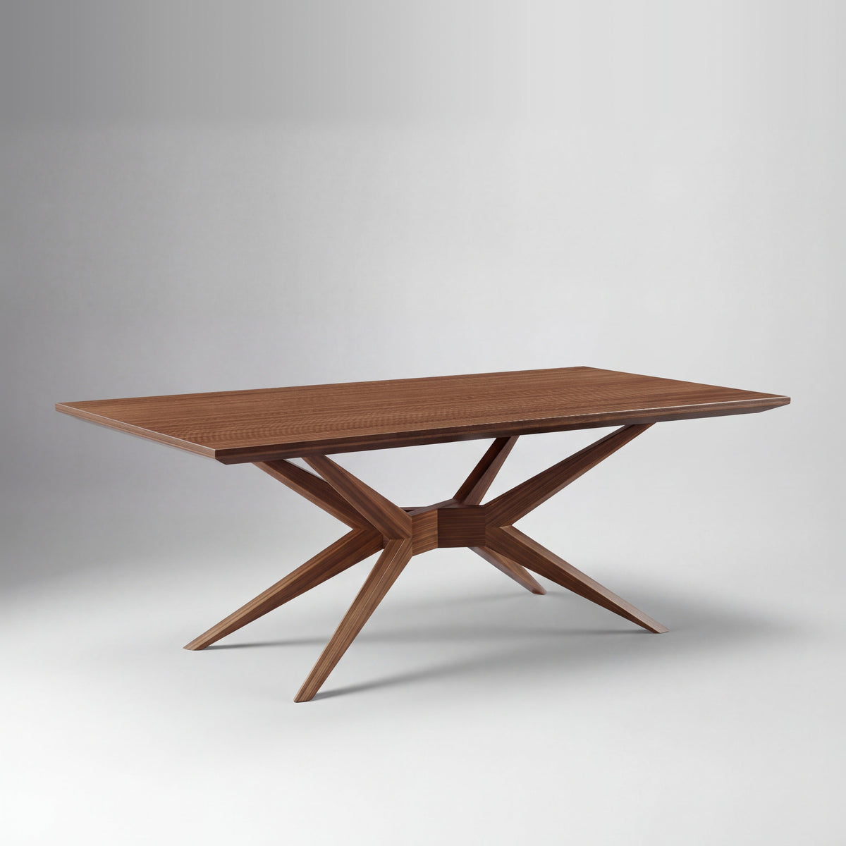 Greenington Sonoma Dining Table in Amber bamboo, on a studio background