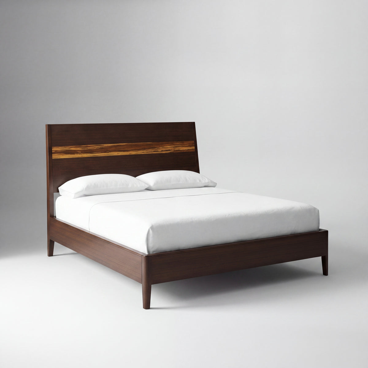 Greenington Sonoma Platform Bed in Black Walnut bamboo, shown on a plain background