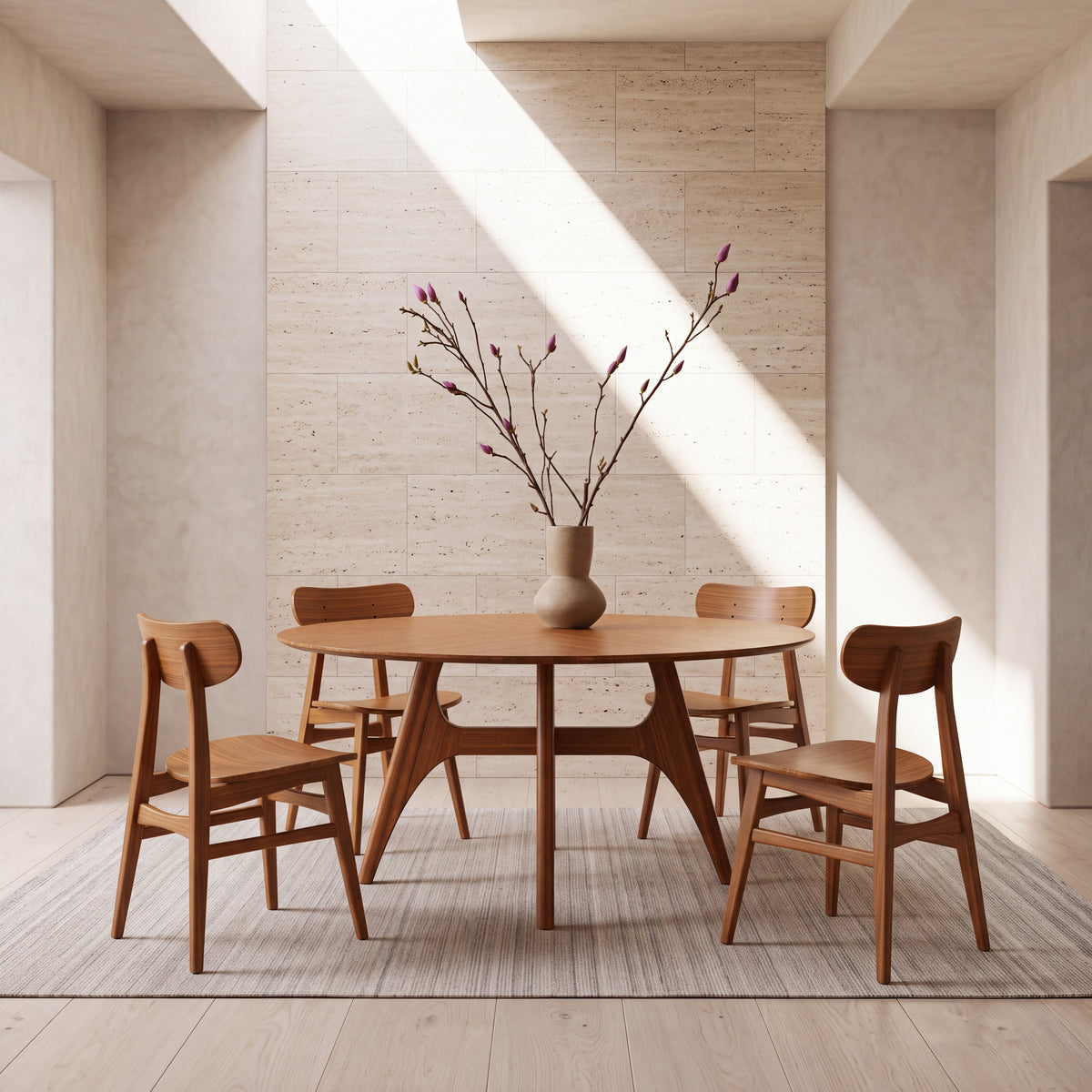 Cassia dining chairs in Amber