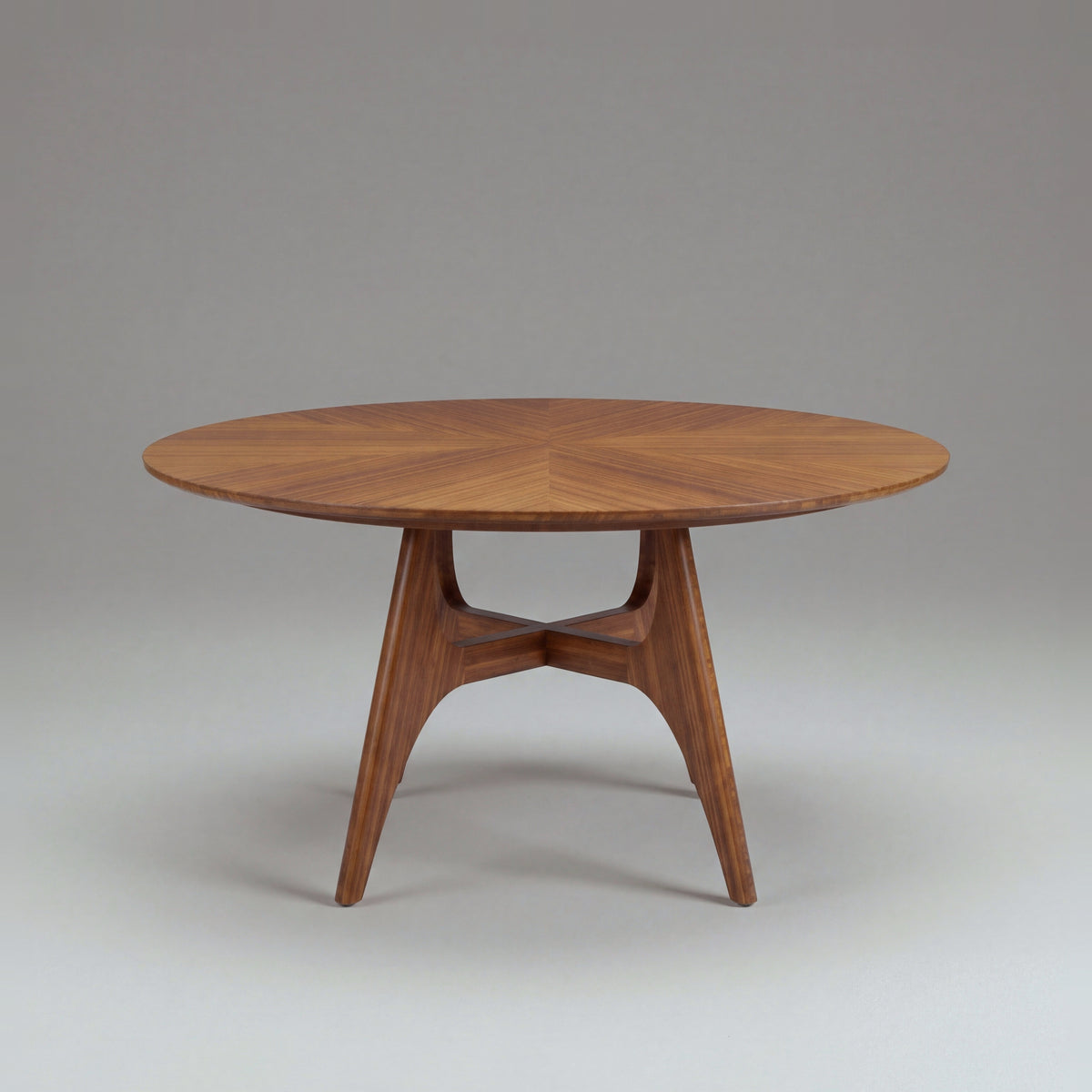 Greenington Stella Dining Table in Amber bamboo, on a light studio background