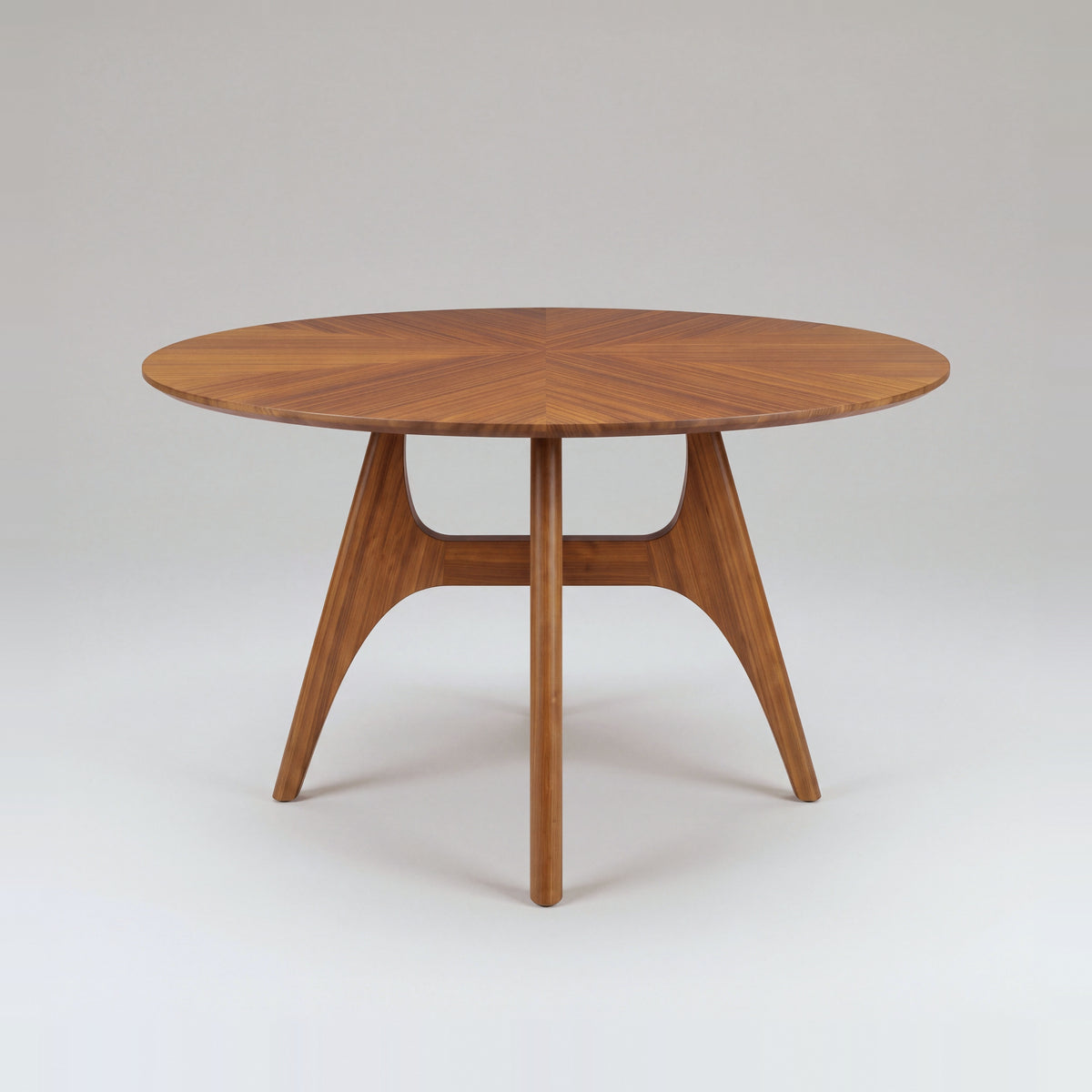 Greenington Stella Dining Table in Amber bamboo, on a light studio background
