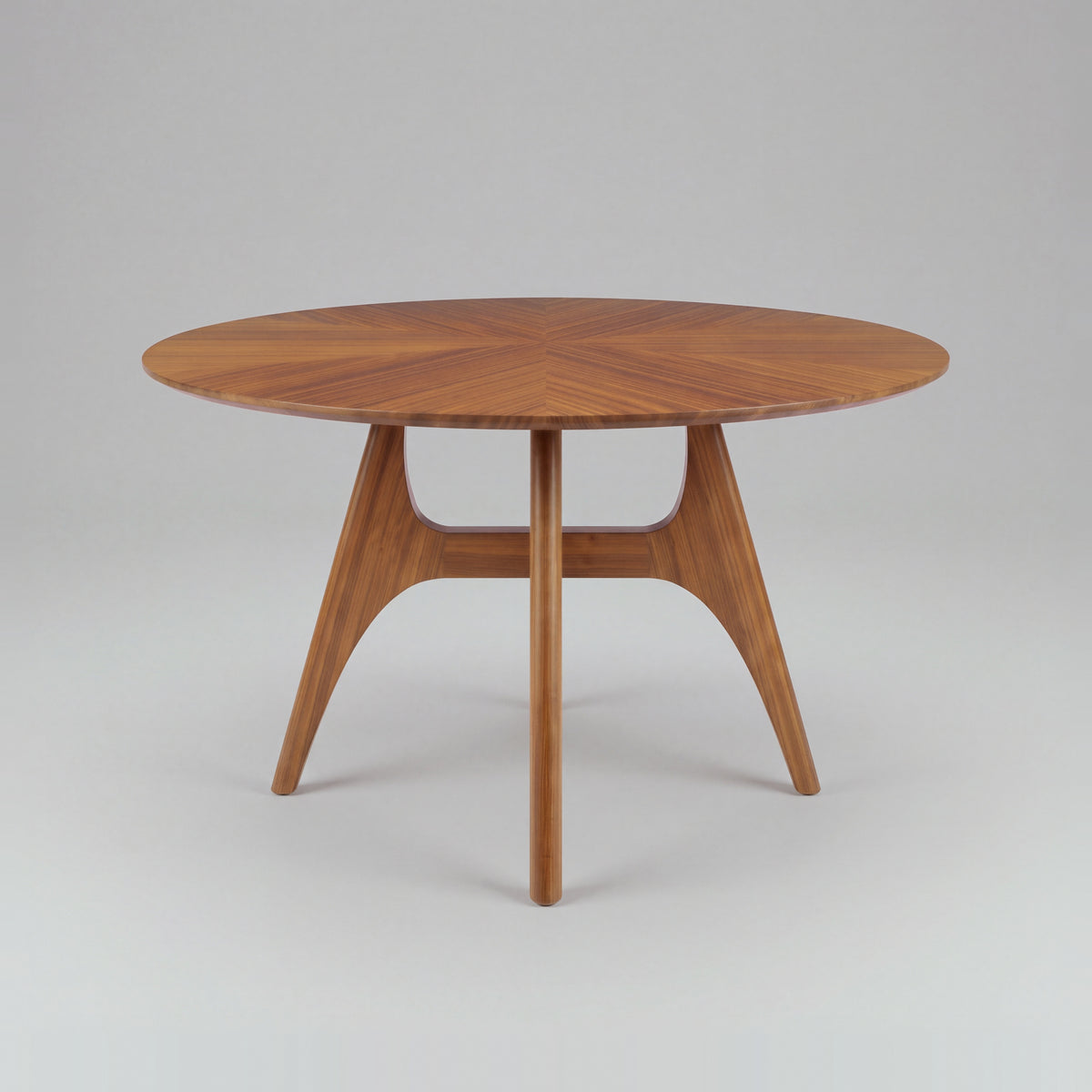 Greenington Stella Dining Table in Amber bamboo, on a light studio background