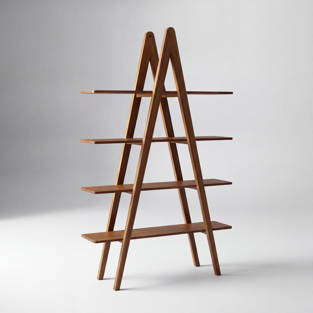Greenington Studio Plus Shelf in Amber bamboo, shown on a plain background