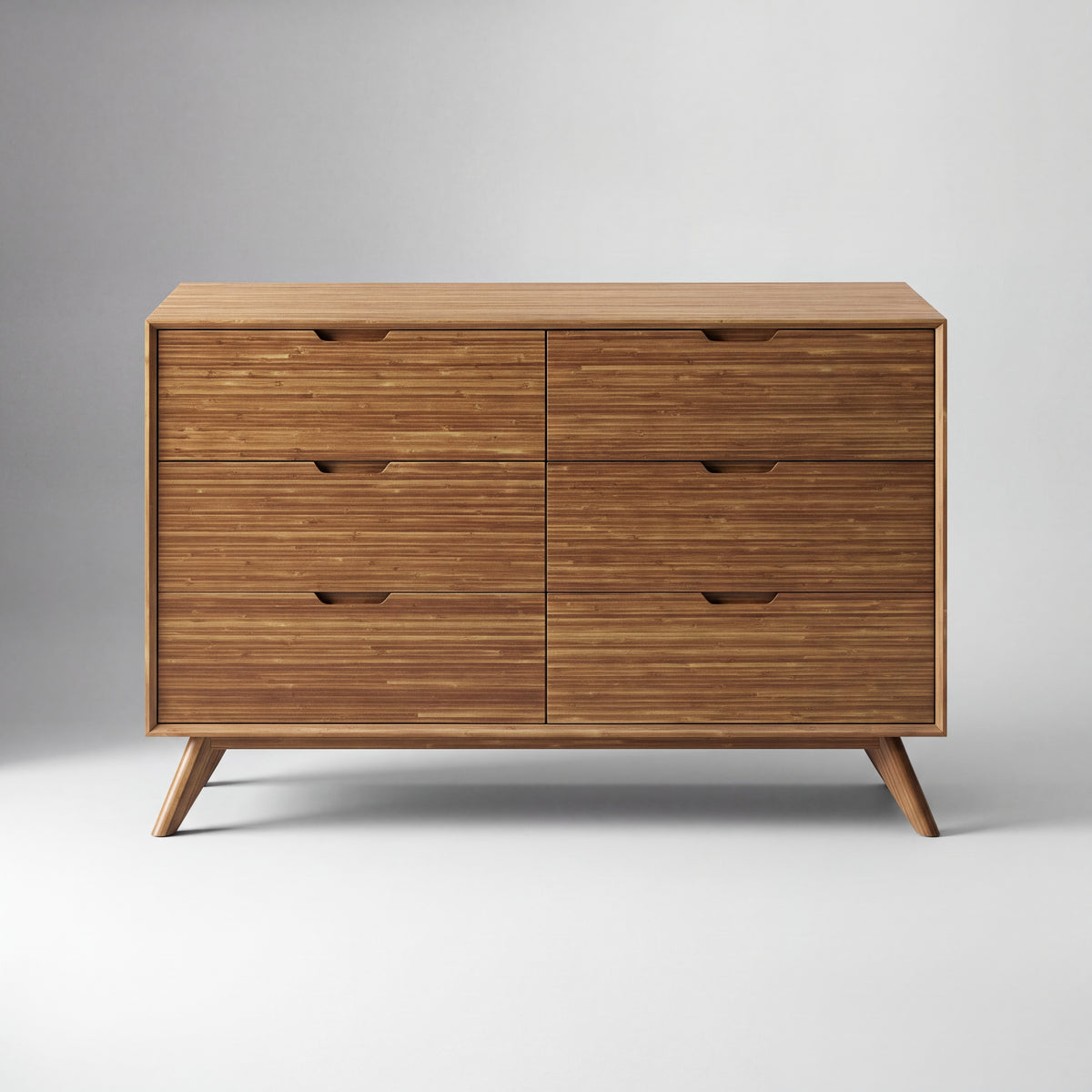 Greenington Summit Dresser in Amber bamboo, shown on a plain background