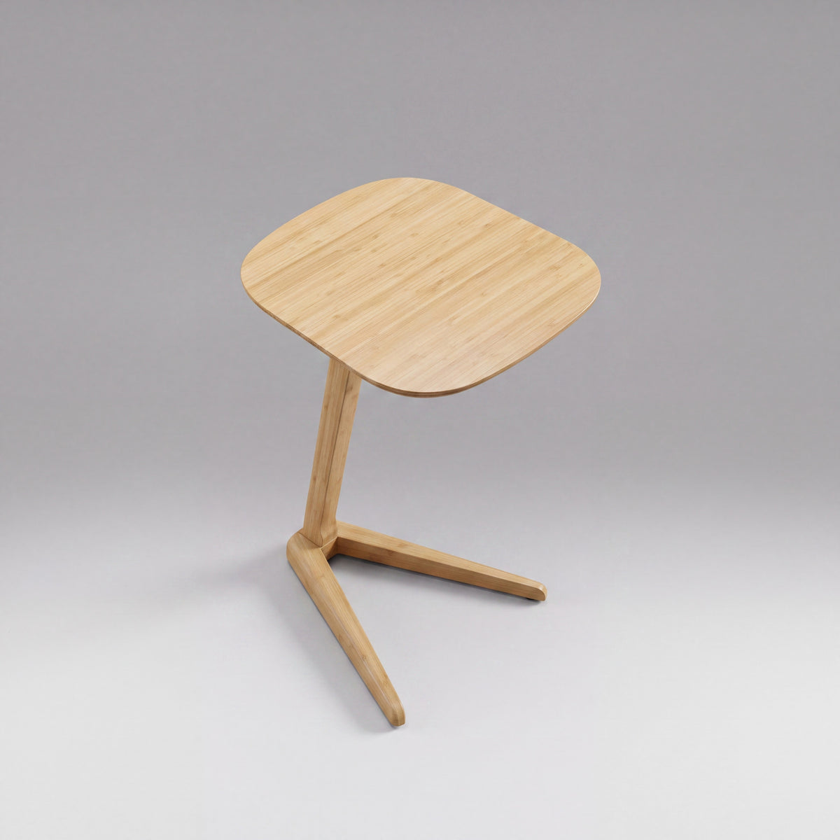 Greenington Thyme Side Table in Wheat bamboo, shown on a plain background