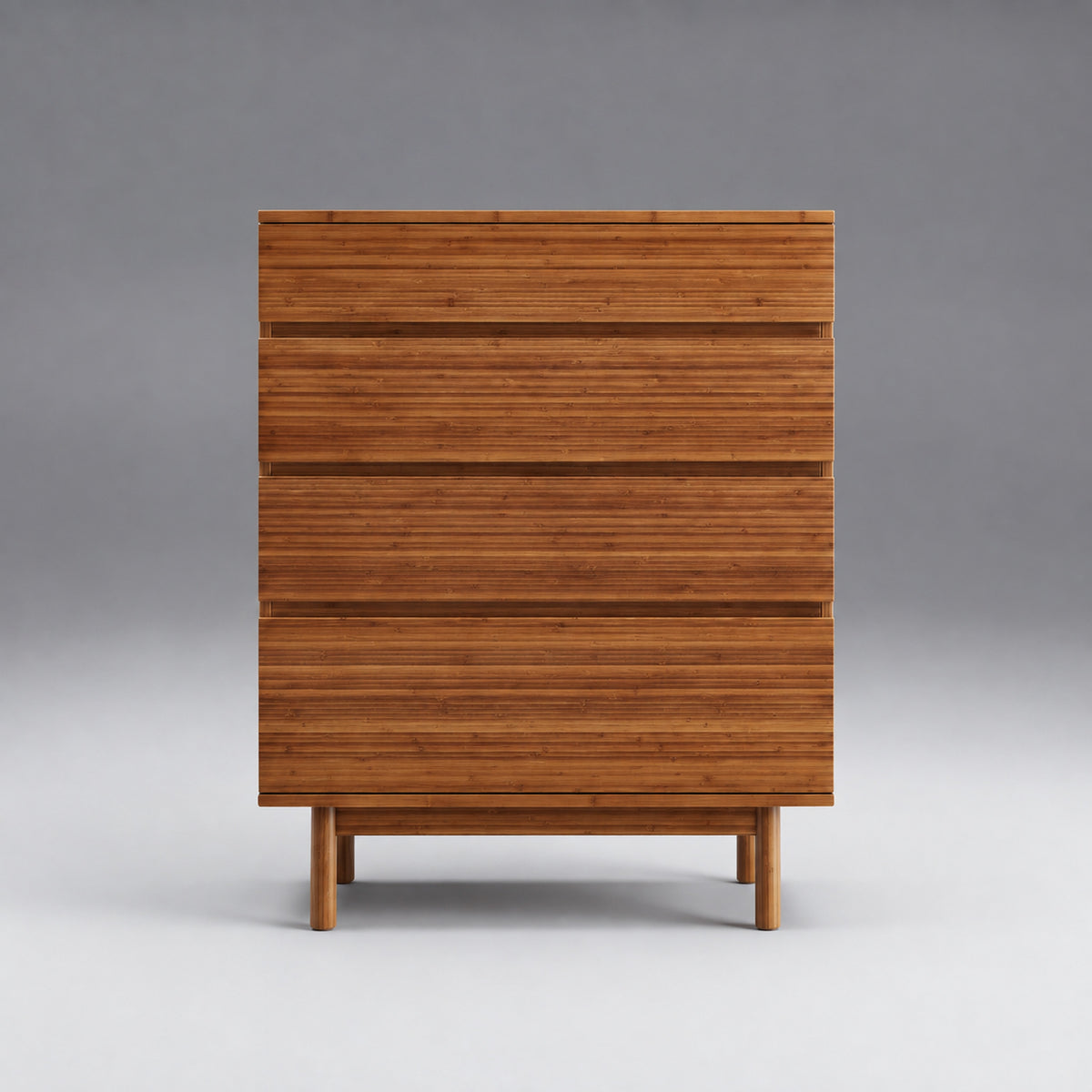 Greenington Ventura Chest in Amber bamboo, on a studio background