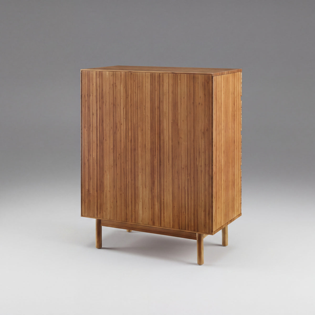 Greenington Ventura Chest in Amber bamboo, studio photo on a plain background