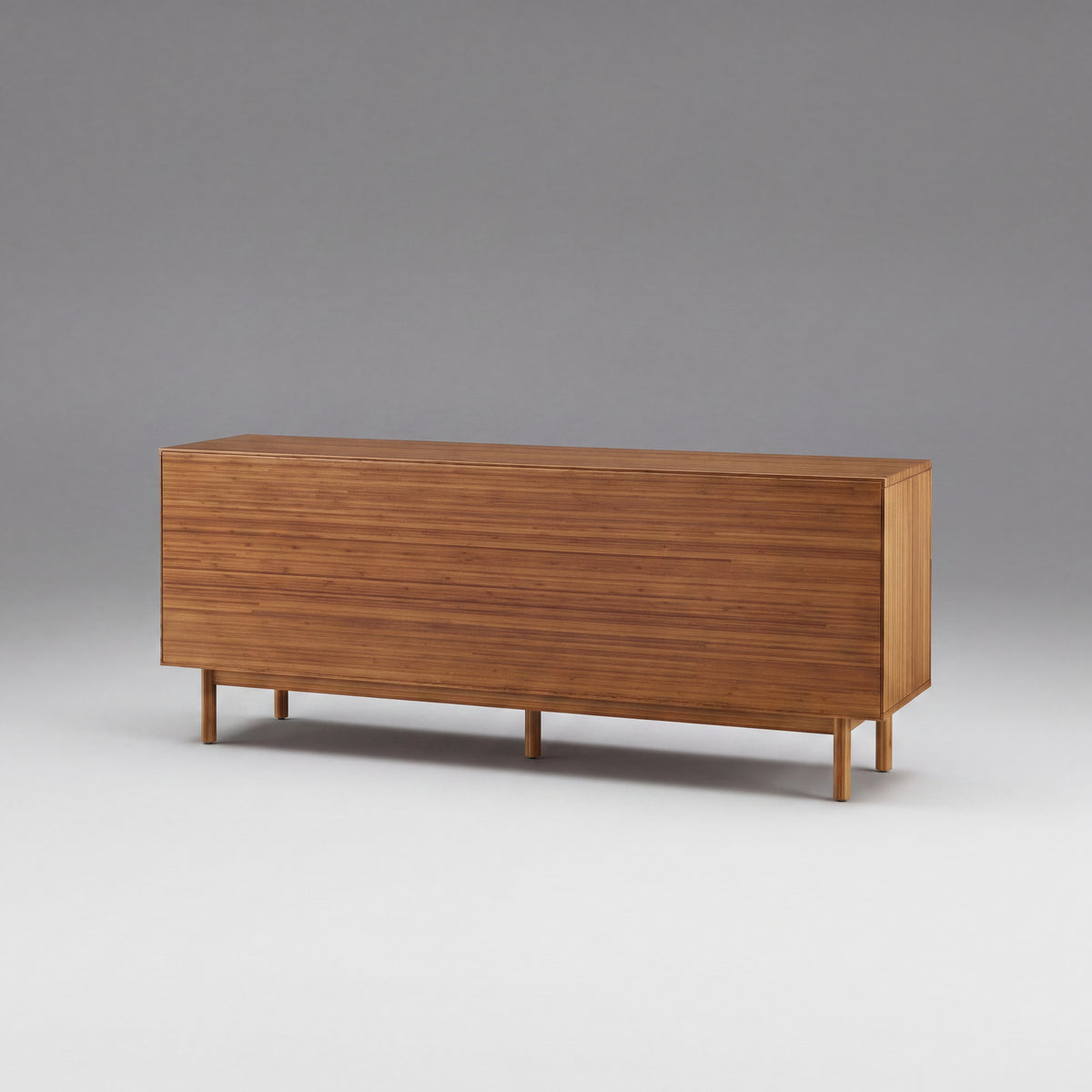 Greenington Ventura Dresser in Amber bamboo, studio photo on a plain background