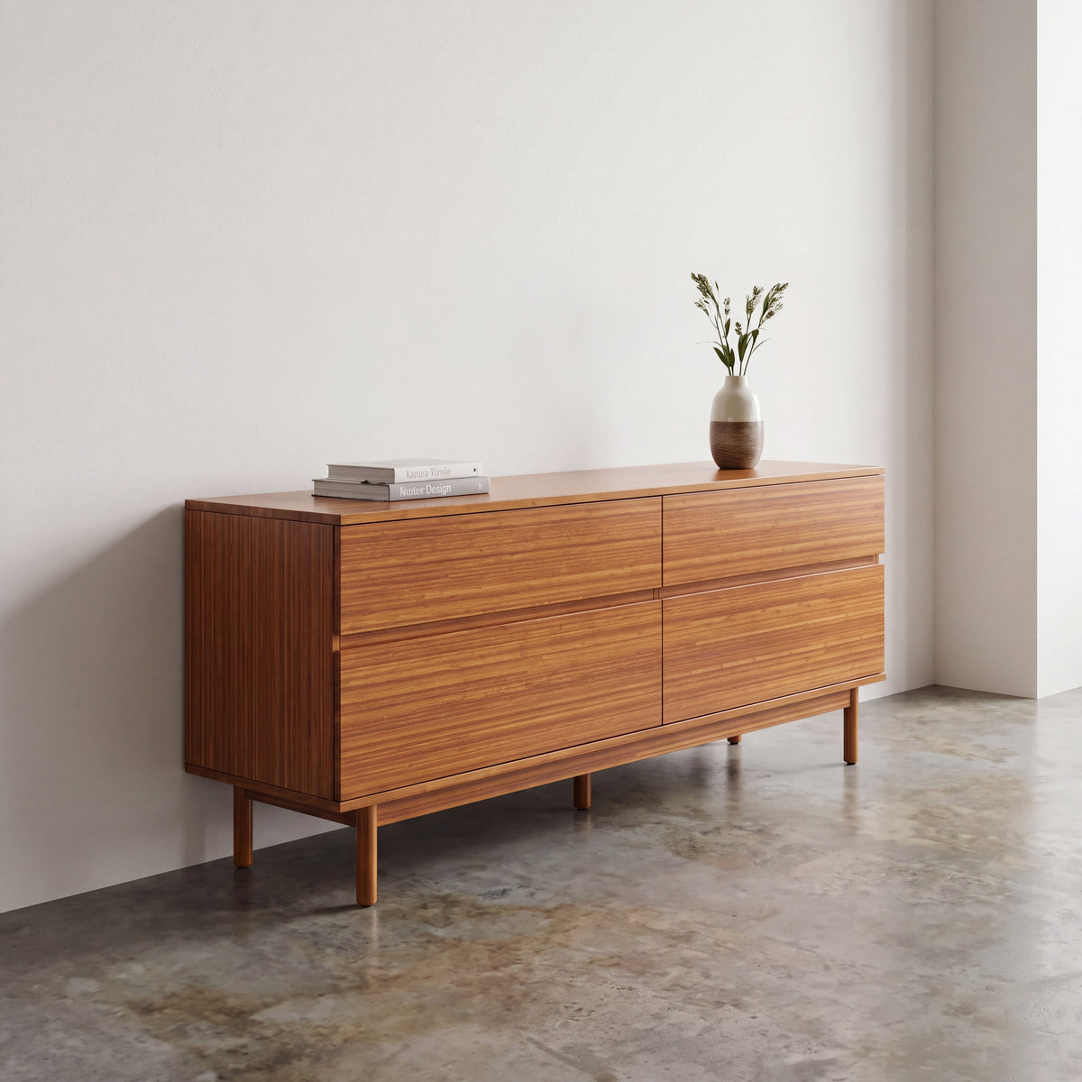 Greenington Ventura Dresser in Amber bamboo
