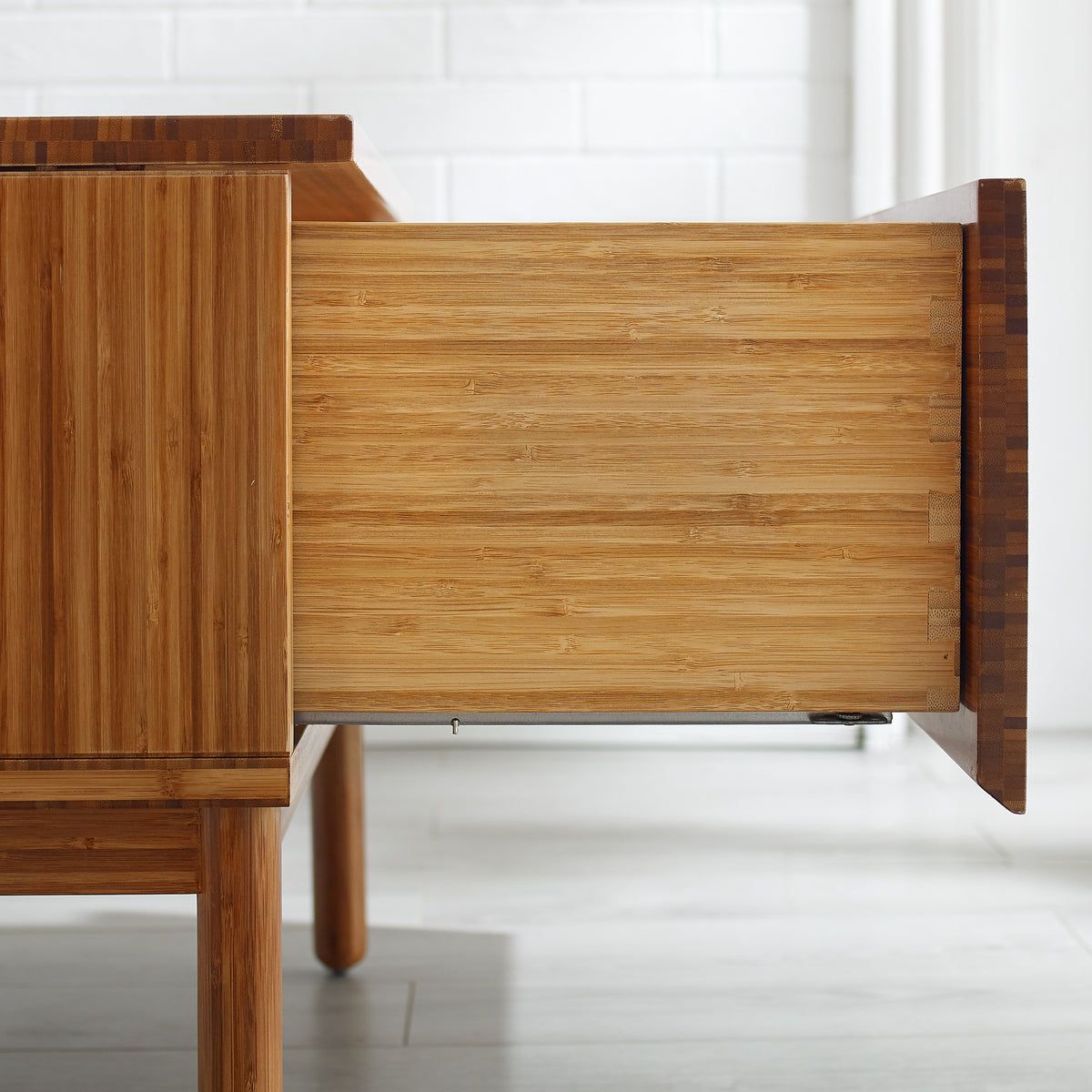 Greenington Ventura Nightstand in Amber bamboo