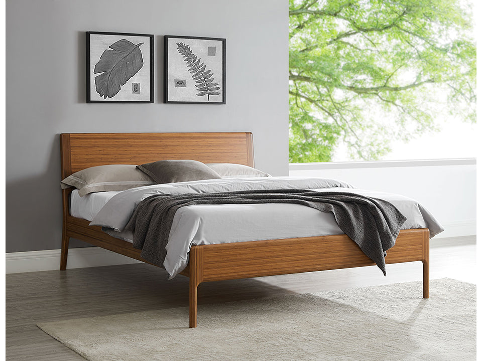 Ventura Platform Bed in Amber