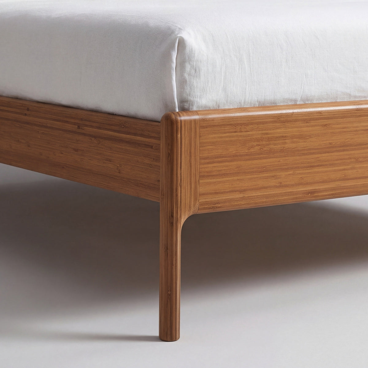 Greenington Ventura Platform Bed in Amber bamboo