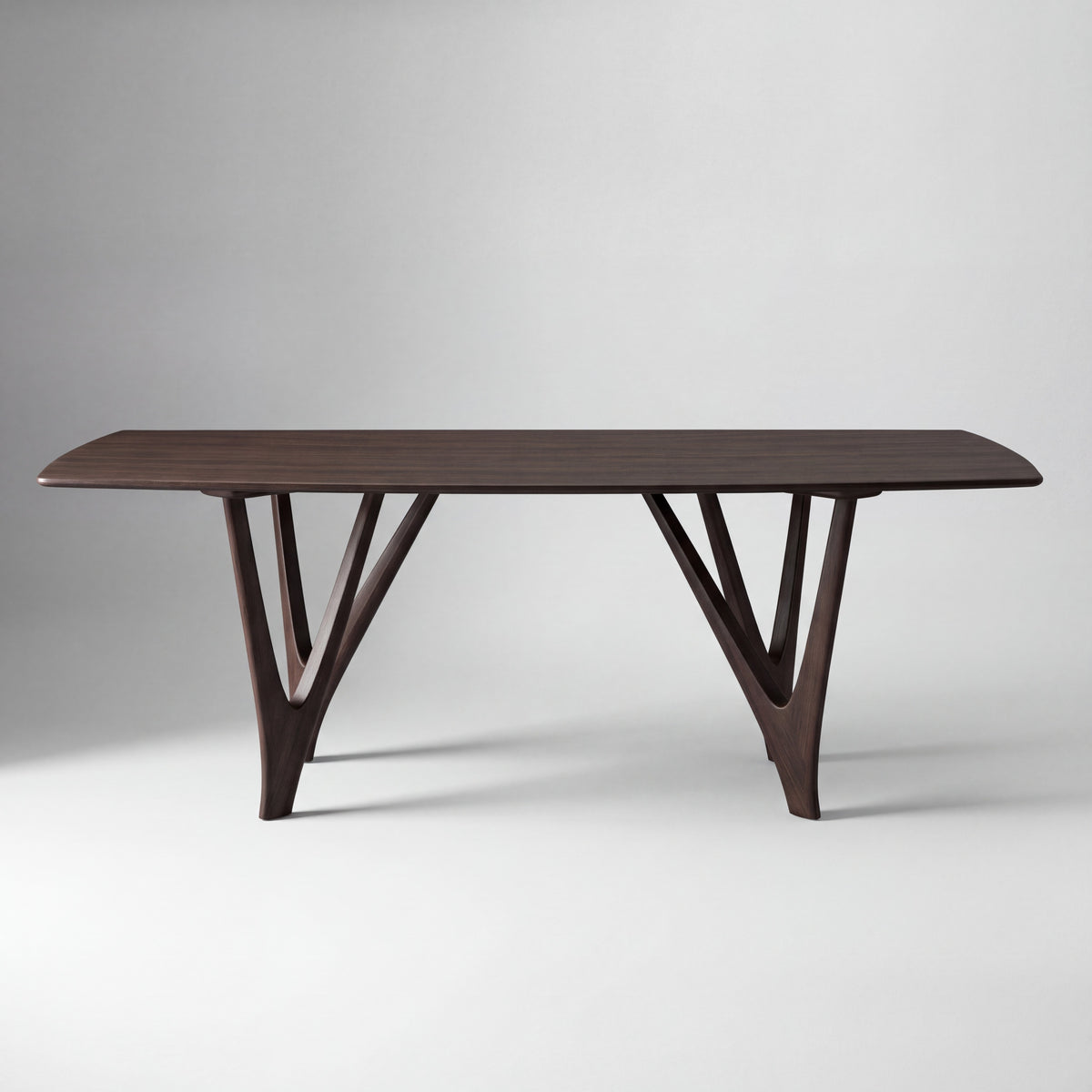 Vetra dining table in Black Walnut
