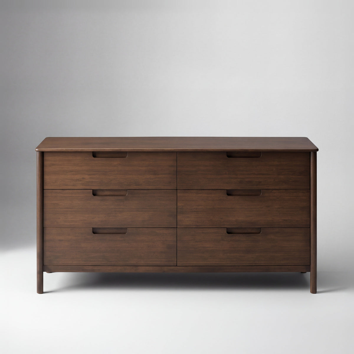 Greenington Weston Dresser in Black Walnut bamboo, on a studio background