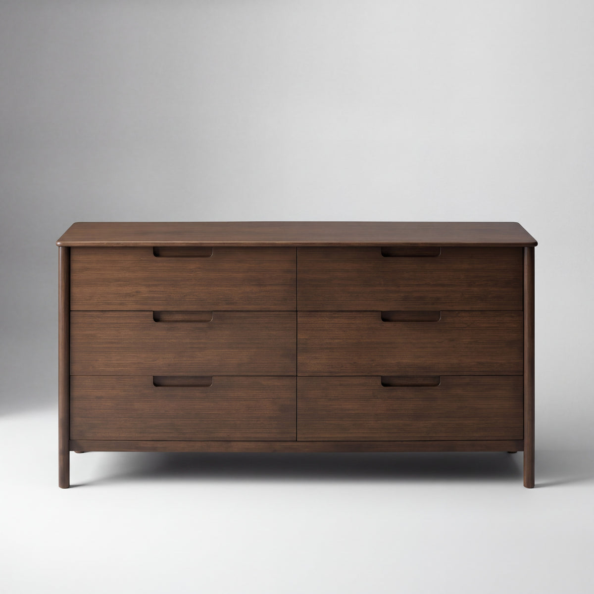 Greenington Weston Dresser in Black Walnut bamboo, on a studio background