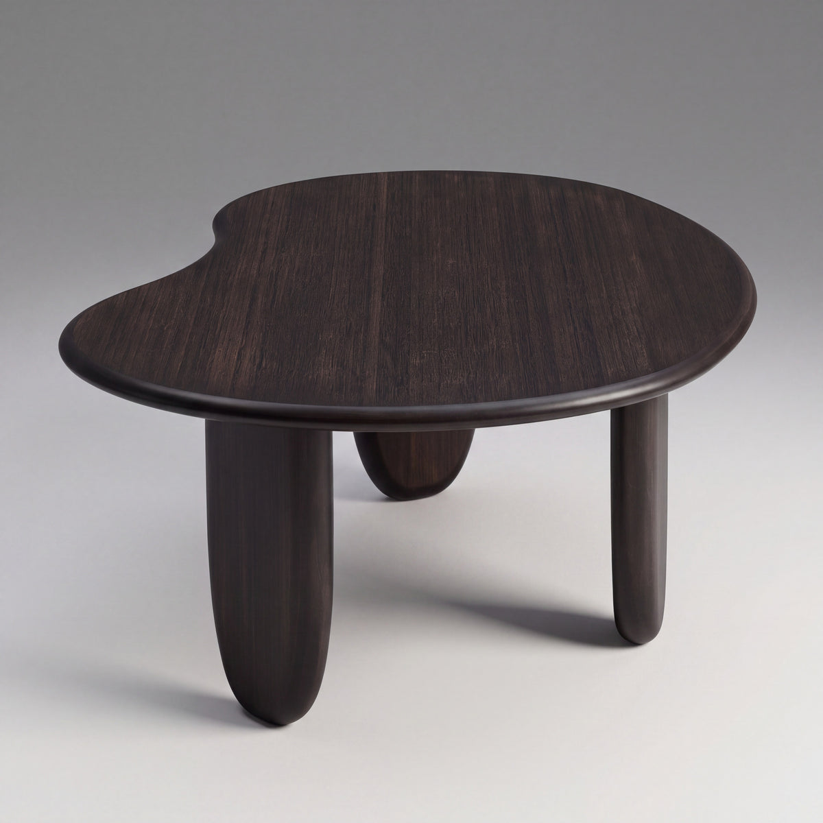Greenington Zephyr Coffee Table in Caviar bamboo, on a studio background