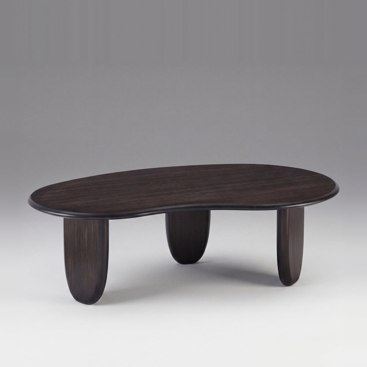 Greenington Zephyr Coffee Table in Caviar bamboo, on a studio background