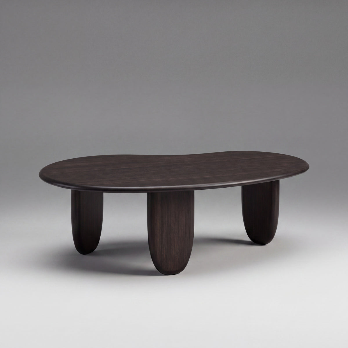 Greenington Zephyr Coffee Table in Caviar bamboo, shown on a plain background