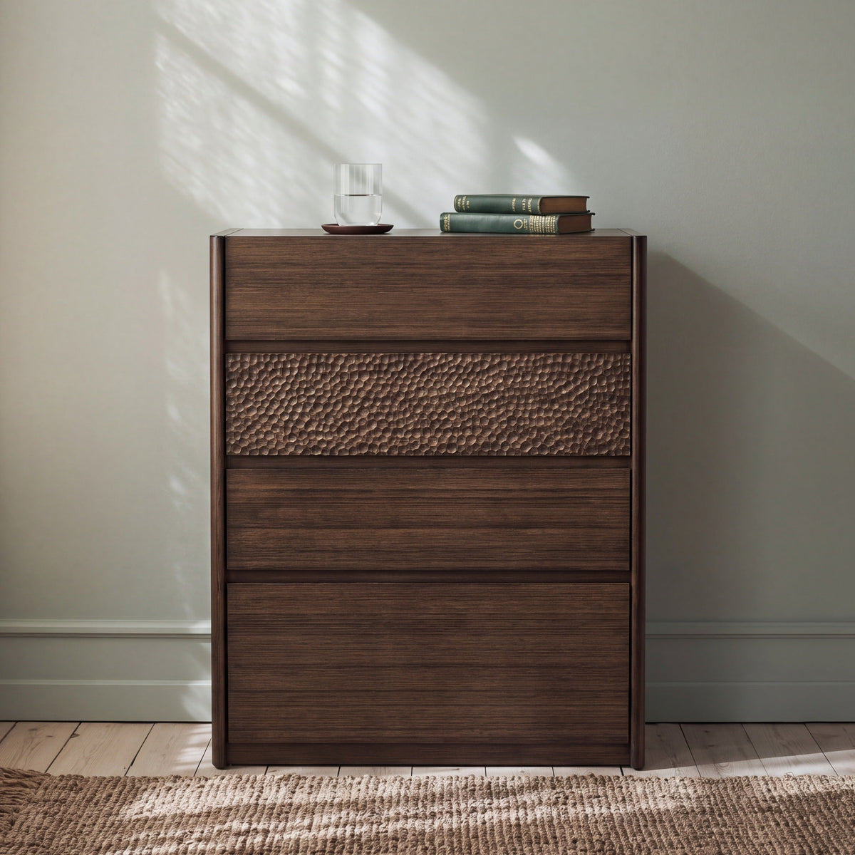 Zeva chest and dresser in Black Walnut
