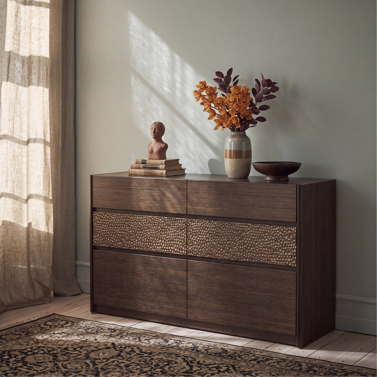 Zeva dresser in Black Walnut