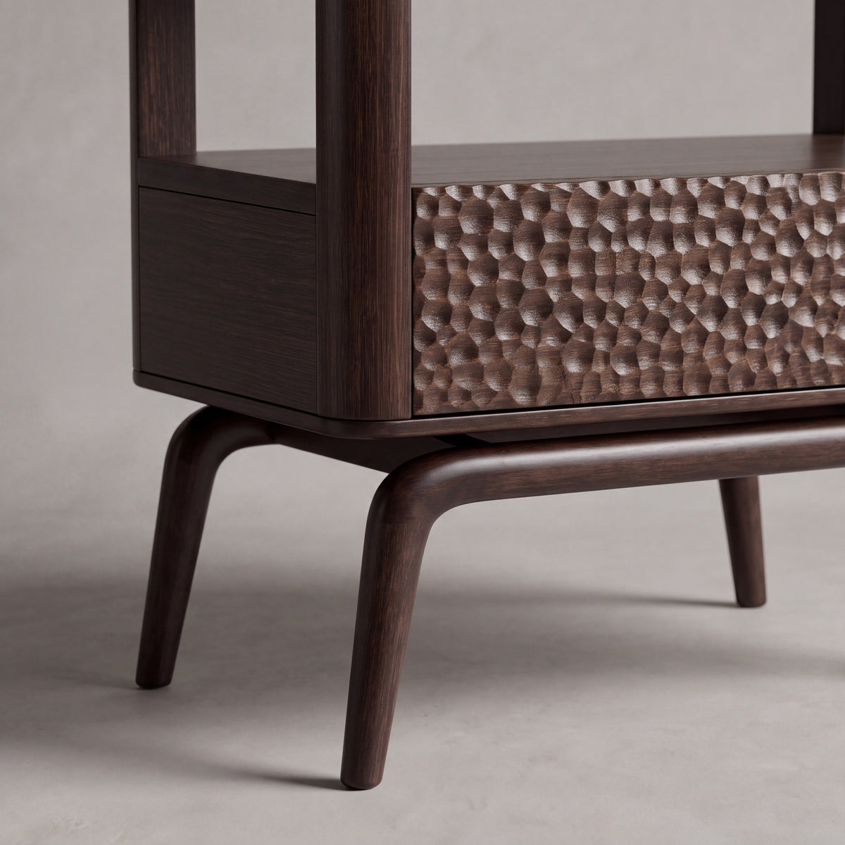 Greenington Zeva Nightstand in Black Walnut bamboo