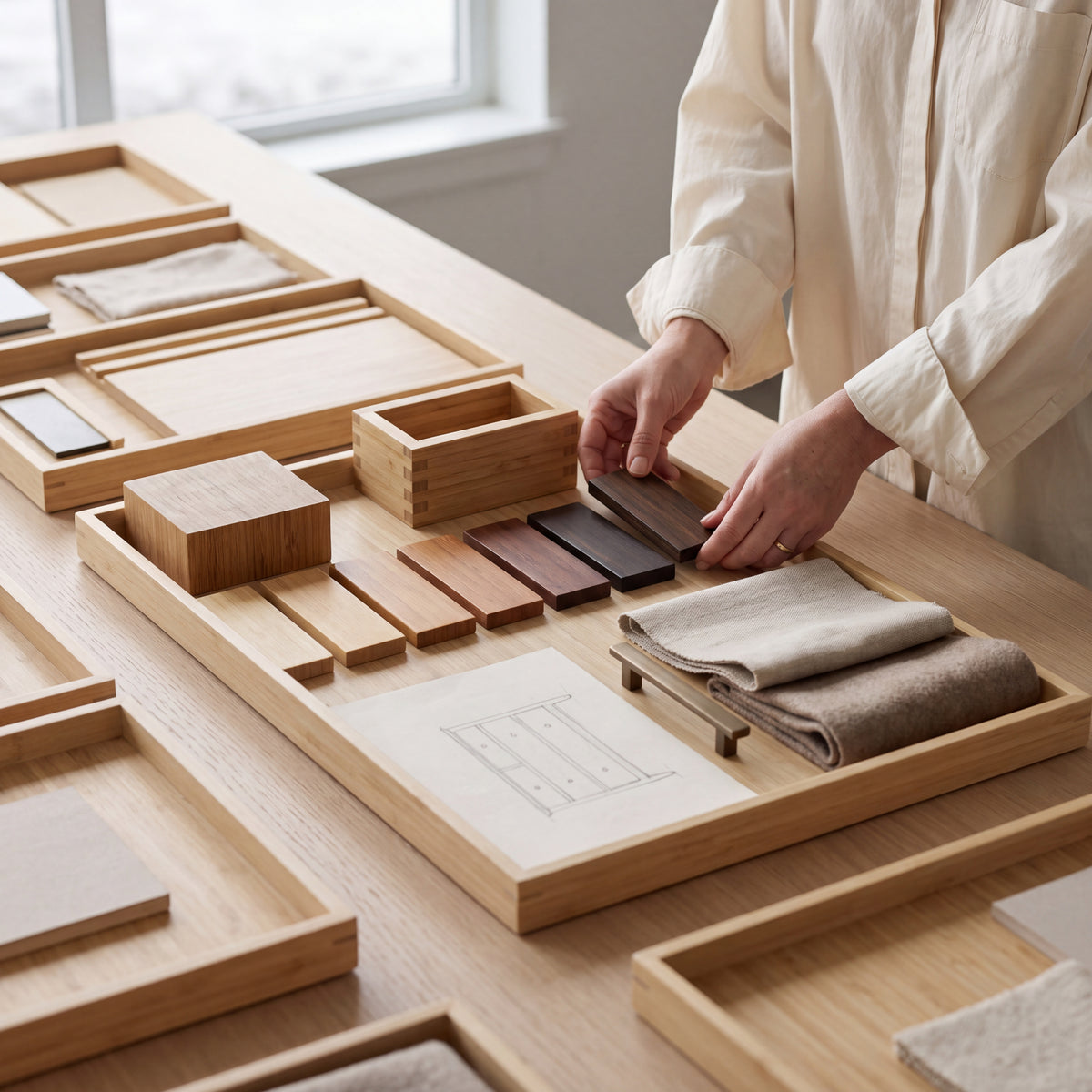 New pieces, sizes and finishes, developed with you
