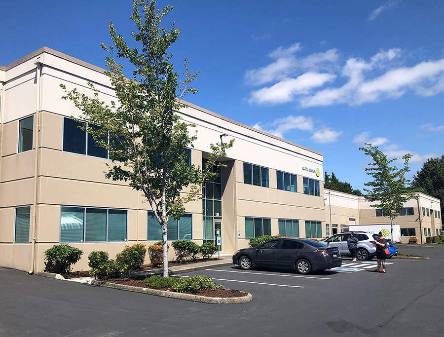 The building Greenington moved into in fall 2021