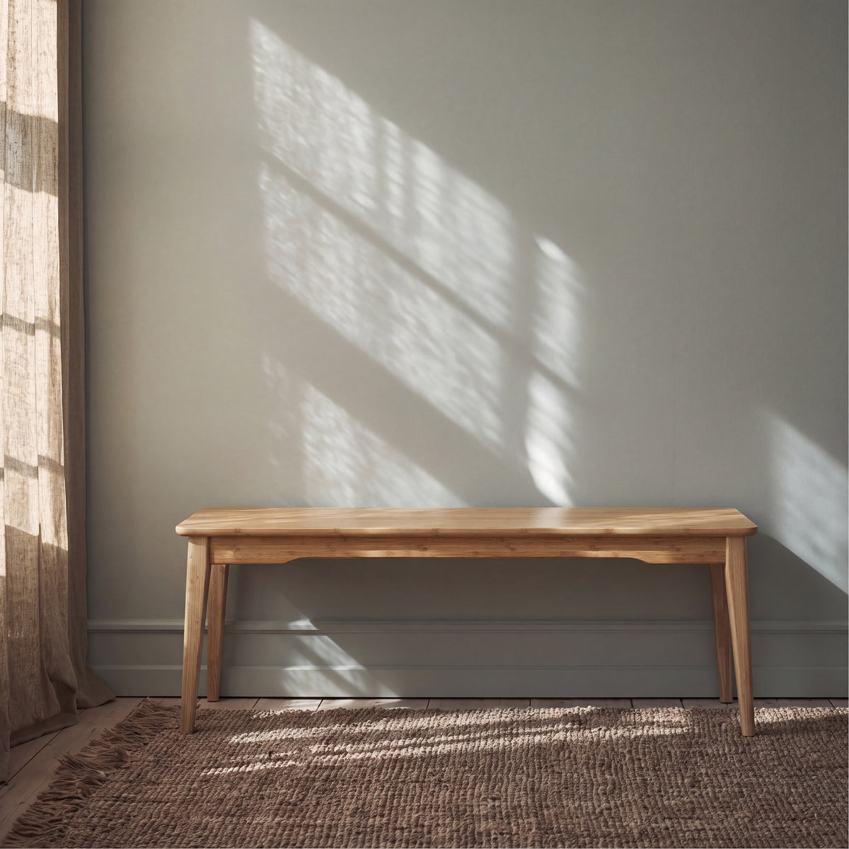 Greenington Currant Short Bench in Caramelized bamboo