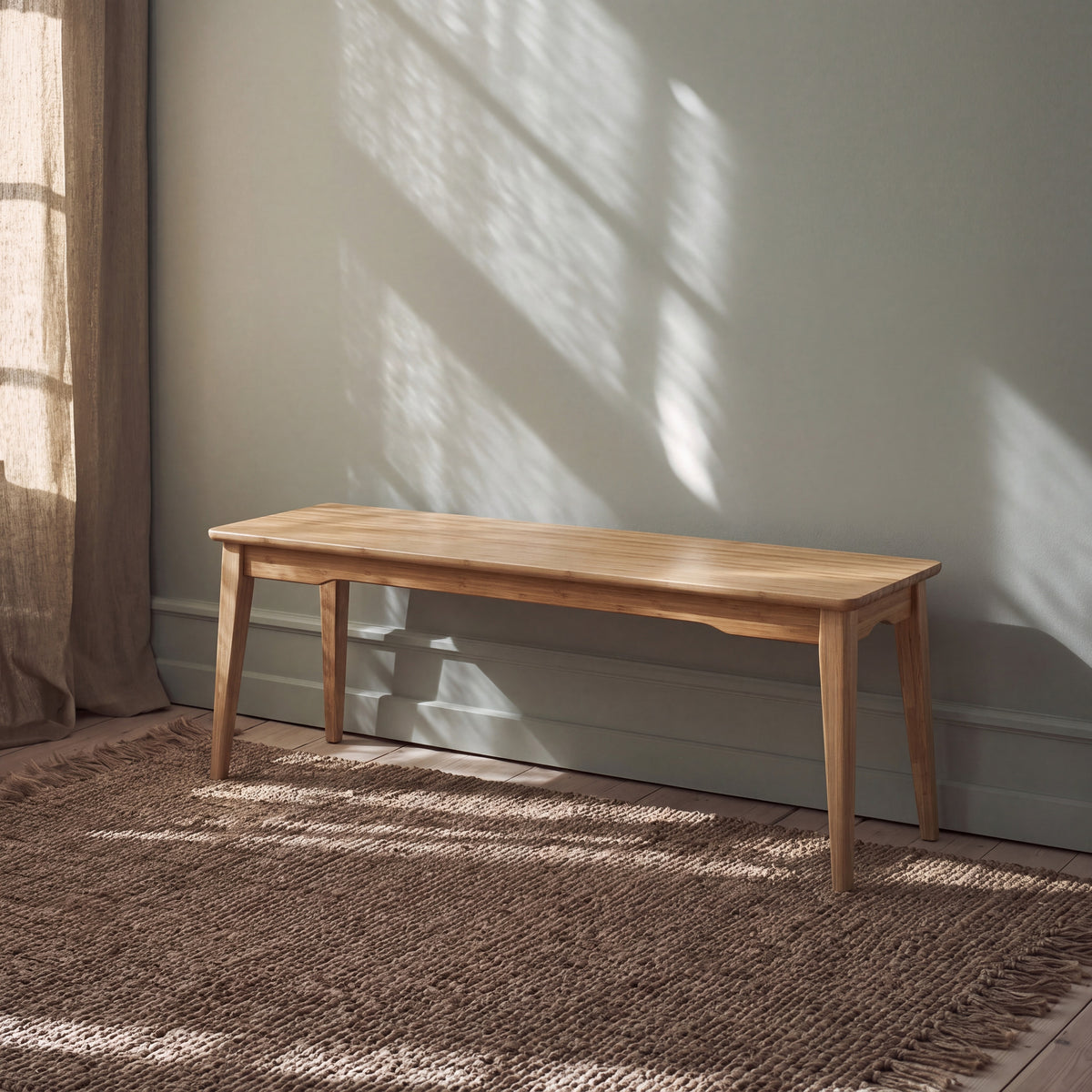 Greenington Currant Short Bench in Caramelized bamboo