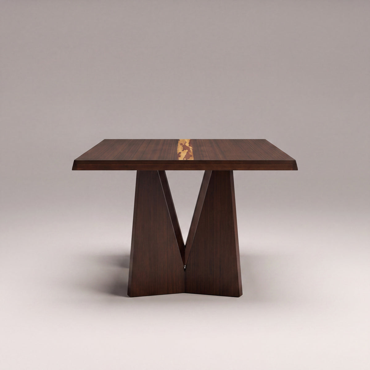 Greenington Torrey Dining Table in Black Walnut bamboo