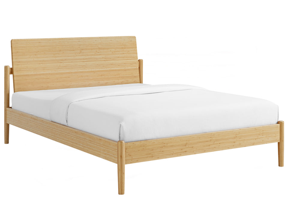 Greenington Monterey Platform Bed in Solid Wheat Bamboo